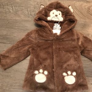 Plush Monkey Coat